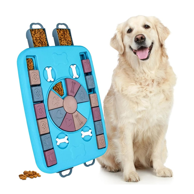 Dog Puzzle Toys IQ Training Level 3 Interactive Puzzle Toy Dog Treat  Dispensing Slow Feeder Advanced Dog Puzzle Toys Pet Gift - AliExpress