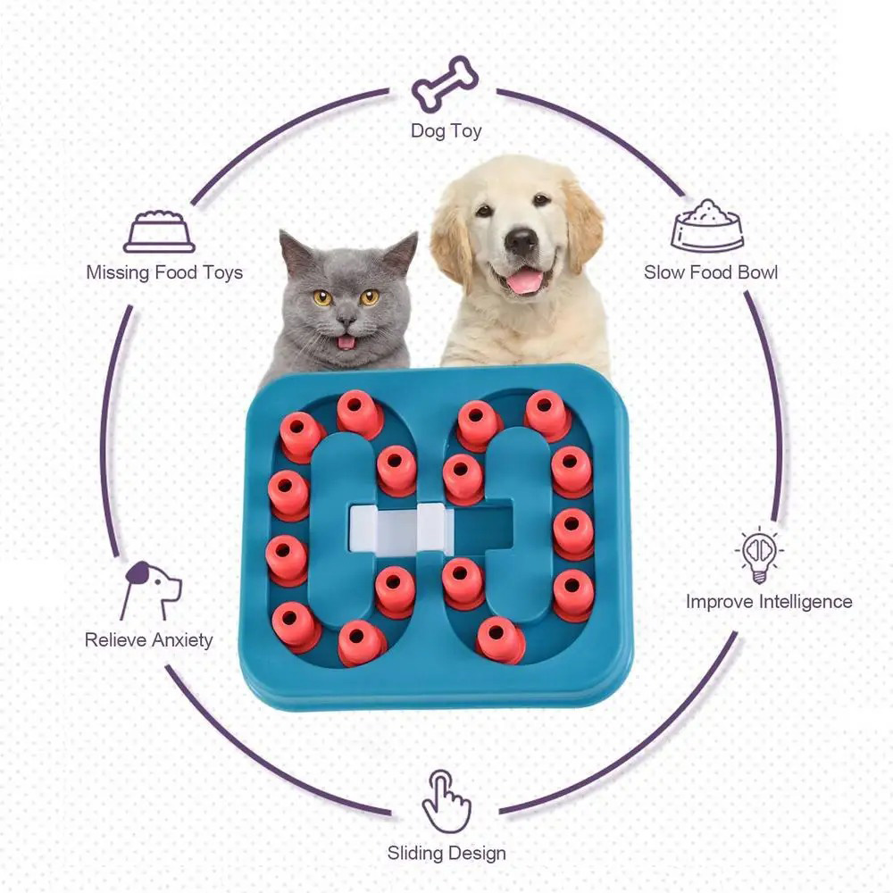 Interactive Dog Puzzle Toys with Treat Dispensing for Training & IQ  Improvement – Petzo